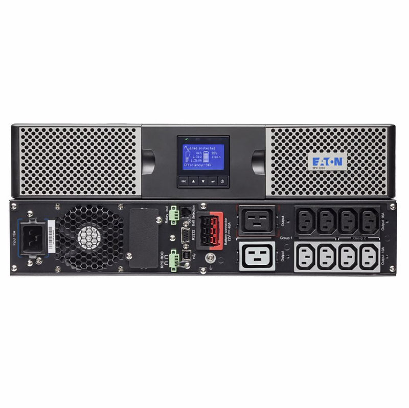 EATON 9PX 2200VA 2U Rack/Tower 16A Input, 230V (Rail Kit Include)    3-5 days lead time if out of stock