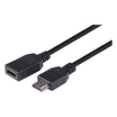 DYNAMIX 2m HDMI High-Speed Extension Cable with Ethernet. 8 Audio channels. 8Bit colour. Supports CEC , 3D, ARC, Ethernet. Max Res: 4K@30Hz (3840x2160) - Office Connect 2018