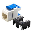 DYNAMIX Cat6A 180 Unshielded Keystone Jack, Dual  IDC. Colour White - Office Connect 2018