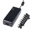 DYNAMIX 90W Universal Notebook Power Adapter. Switch Mode & Regulated. 12/14/15/16/18/18.5/19/ 19.5/20/21/22V DC Selections. Includes 9x Interchangeable Power Connectors. SAA  Approved. - Office Connect 2018
