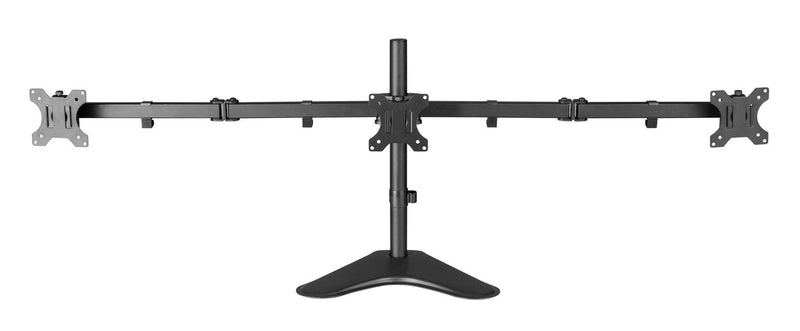 BRATECK 13"-27" Triple Monitor Economy Desk Mount Stand. - Office Connect 2018