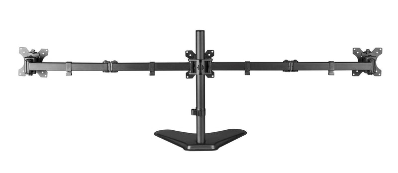 BRATECK 13"-27" Triple Monitor Economy Desk Mount Stand. - Office Connect 2018