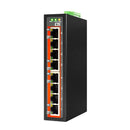 CTC UNION 8 Port Fast Ethernet Unmanaged Switch. -40C~+75C. 8x 10/100BaseT(X).  Power consumption 12/24/48V DC/3.9W. Din-kit incl.