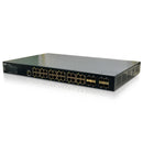 CTC UNION 24 Port Gigabit Industrial Central Managed Switch. 24x10/100/1000Base-T(X) + 8x 100/1000Base-X SFP.  Rugged metal, IP30, Heavy industrial grade. - Office Connect 2018