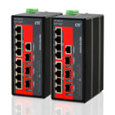 CTC UNION 8 Port Gigabit Managed PoE Switch. -10C ~60C. 8x 10/100/1000Base-T(X), plus 3x100 /1000Base-X SFP. Power budget 180W. Power consumption V DC/W:24/200.2, 48/195.1. Dinmount kit included. - Office Connect 2018