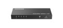 LENKENG 4K 4-In-1-Out HDMI HDR Switch. Support 12 bit full HD video, 3D video and 4K x 2K@30/60Hz ultra HD video. Compatible with HDMI 1.4, HDMI 2.0 &  HDCP 1.4, HDCP 2.2. Includes Remote Control. - Office Connect 2018