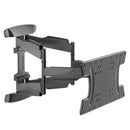 BRATECK 32''-65'' Elegant Full Motion OLED TV Wall Mount. Extend, tilt and swivel. VESA Support up to 400x200mm. Max weight 30Kgs. Built-In Level Adjustment. - Office Connect 2018