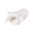 DYNAMIX WHITE RJ45 Strain Relief Boot - Slimline with Clip Protector (6.0 mm Outside Diameter) 20pk Bag - Office Connect 2018