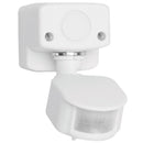 HOUSEWATCH IP44 Surface Mount Outdoor Infrared Motion Sensor 120 Degree Sensor with Adjustable Time, Distance & Lux. 12V DC/AC Input. Wall/Ceiling Mount. Includes S/S Screws. White. - Office Connect 2018
