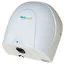 JETDRYER ECO 900W Hygienic Hand Dryer with Hands-Free Auto-Sensing. High-Speed Airflow Dries Hands in 10 Seconds. Quiet 76dBA at 1m. Easy Secure Wall-Mount. 60 Sec Auto Shut Off. IP22. 3-Pin Plug. White Colour - Office Connect 2018