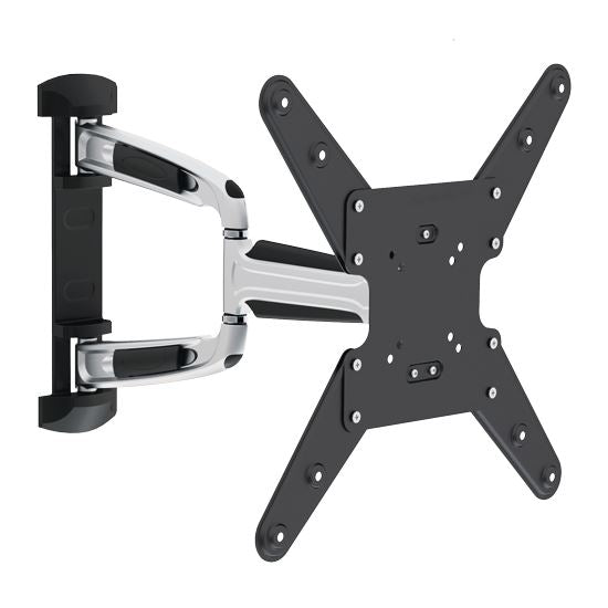 BRATECK 23''-55'' Full motion TV wall mount bracket. Extend, tilt and swivel. VESA Support up to: 400x400 Max load: 35kg. Max arm extension - 514mm. Curved Display Compatible.