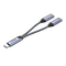UNITEK 2-in-1 USB-C to USB-C Headset Jack & Charging Connector. Supports up to 18W PD Charging. Supports High-res Audio: DAC: 48KHz /16bit. Spilt your USB-C Port into USB-C Headset Jack & USB-C Charger.