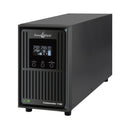 POWERSHIELD Commander 1100VA Line Interactive Tower UPS. Delivers Automatic Emergency AC Power Generated from Internal DC Batteries. Tower case UPS with Backlit LCD. Pure Sine Wave Output. - Office Connect 2018