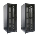 DYNAMIX 42RU Server Cabinet 1000mm Deep (800x1000x2081mm) FLAT PACK 3x fixed shelves, 4x fans, 25x cage nuts, 4x castors, 4x levelling feet Single front & bifold rear mesh JUNE Promo - Includes FREE BOOM-10 - Office Connect 2018