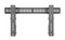 BRATECK 37"-70" Pop-Out Video Wall Mount Bracket. Max Load 45kg. Lateral Shift Brackets with Built-In Level Adjustment. Anti Theft Locking Hole. Max. VESA 800 x 400. Black - Office Connect 2018