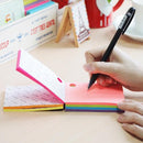 Stick'n Magic Cube 76x101mm 280 Sheet Neon Rainbow - Office Connect 2018