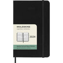Moleskine Diary 12 Month Weekly Vertical HC Pocket Black - Office Connect 2018