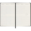 Moleskine Diary 12 Month Weekly Vertical HC Pocket Black - Office Connect 2018