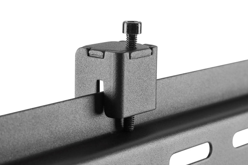 BRATECK 37"-70" Pop-Out Video Wall Mount Bracket. Max Load 45kg. Lateral Shift Brackets with Built-In Level Adjustment. Anti Theft Locking Hole. Max. VESA 800 x 400. Black - Office Connect 2018