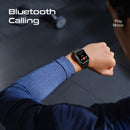 PROMATE IP67 Shock-Resist Smart Watch with Fitness Tracker & Bluetooth Calling. Large 1.95" Display. Up to 12 Days Battery Life. Heart Rate/Step/Sleep Tracker. Black Colour. - Office Connect 2018