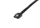 DYNAMIX 1m Mini SATA 6Gbs Cable with Latch, black colour - Office Connect 2018