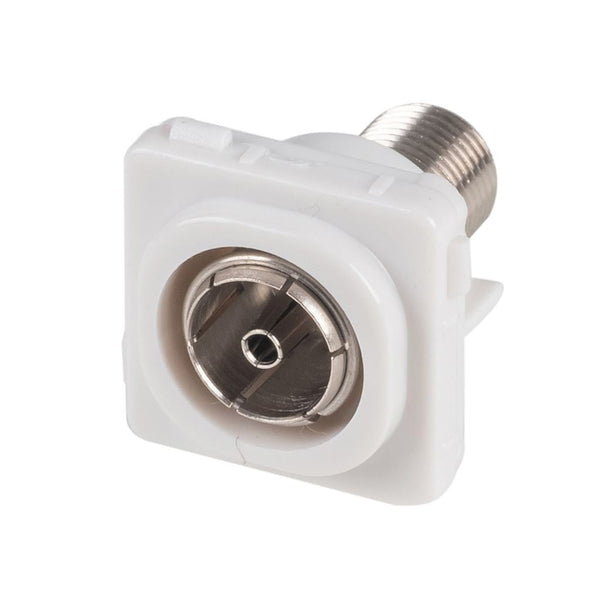 AMDEX PAL to F Connector insert for AMDEX Face Plates. AMDEX style. - Office Connect 2018