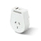 JACKSON Slim Outbound Travel Adaptor 1x USB-A and 1x USB-C (2.1A) Charging Ports. Converts NZ/AUS Plugs for use in Sri Lanka & Parts of India.