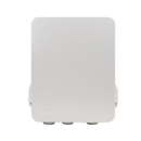 DYNAMIX 12Core Fibre Termination Enclosure Indoor/Outdoor, UV Stabilised Plastic. Supports 8x SC Simplex or 8x LC Duplex, Adapters sold separately - Office Connect 2018