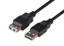 DYNAMIX 2m USB 2.0 Cable USB-A Male to USB-A Female Connectors. - Office Connect 2018