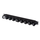 DYNAMIX 19'' Cable Management Bar. Supplied with Cage Nuts. 70mm Deep. - Office Connect 2018