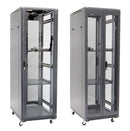DYNAMIX 42RU Seismic Cabinet 600mm Deep (600 x 600 x 2000mm) Fully Welded. Dual Pantry Style Front/Rear Mesh Doors. Telcordia Issue 4 Standard. Includes 25x Cage JUNE Promo - Includes FREE BOOM-10 - Office Connect 2018