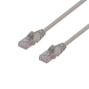 DYNAMIX 1.5m Cat6 Beige UTP Patch Lead (T568A Specification) 250MHz 24AWG Slimline Snagless Moulding with Unshielded Gold Plate Connector. - Office Connect 2018