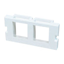 DYNAMIX 2 Port Keystone Bezel for AVP-3UFP Plate    STOCK CLEARANCE SALE Up to 50% OFF - Office Connect 2018