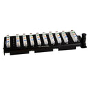DYNAMIX 8 Port 110 Punch Down Telco Distribution Module for HWS range. TELEPERMITTED PTC 225/10/001 - Office Connect 2018