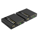 LENKING HDMI2.0 Over Fiber Optic Extender up to 40km, over 10GB Ethernet. Uncompressed and Zero Delay Transmission. Supports HDR10, ARC Back to TX. Two way IR Control. Supports RX S/PDIF Audio Seperation - Office Connect 2018