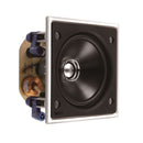 KEF CI100QS 4'' Flush Mounting Square In-Wall & Ceiling Speaker. 1x 4'' LF, 1x 0.75'' HF. Magnetic Paintable Grille. Sold Individually. - Office Connect 2018