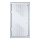 DYNAMIX 28'' Recessed Plastic Network Enclosure, WiFi Ready, Slim Vented Lid, Dual GPO and Cable Entry Knock Outs. - Office Connect 2018