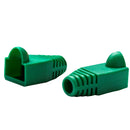 DYNAMIX GREEN RJ45 Strain Relief Boot (6.0mm Outside Diameter). 20pk bag. - Office Connect 2018