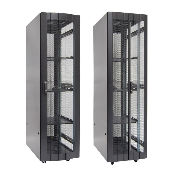 DYNAMIX 42RU Server Cabinet 1000mm Deep (600 x 1000 x 2081mm) Includes 3x fixed shelves, 4x fans, 25x cage nuts 4x castors, 4x levelling feet Single front & bifold rear mesh JUNE Promo - Includes FREE BOOM-10