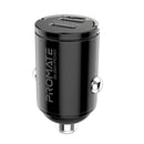 PROMATE Micro In-Car Phone Charger with 2x USB-C 20W Power Delivery. Includes Easy Remove Handle & Surge Protection. Universal Compatibility with Smartphone, Tablet, & Most USB Devices - Office Connect 2018