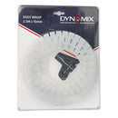 DYNAMIX 2.5mx15mm Easy Wrap - Cable Management Solution, Blister Retail Packaging, Colour Clear - Office Connect 2018