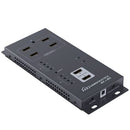 LENKENG HDMI Matrix Switch with 4x HDMI inputs & 2x HDMI Outputs. Supports up to UHD 4K2K@30Hz & 1080p Full HD. Supports 12-bit Deep Colour, CEC, HDCP, IR Remote Control. Includes remote. - Office Connect 2018