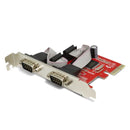 UNITEK 2 Port Serial PCI-E Card Includes Low Profile Brackets. - Office Connect 2018