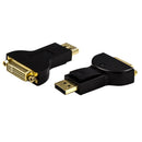 DYNAMIX DisplayPort Male to DVI-D Female Adapter. Passive Converter - Office Connect 2018