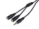 DYNAMIX 2M Stereo Y Cable 3.5mm Plugs - Office Connect 2018