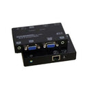 REXTRON VGA Video & Audio Extender Supports EDID, Extend up to 165m. Transmits VGA+Audio Through Cat5/5e/6 UTP Cable. Supports Res up to FHD 1080P. Easy Plug & Play. LED Indicators. Dims 19x102x58mm - Office Connect 2018