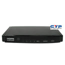CYP HDMI 4 in 1 out Switch HDMI, HDCP 1.1 and DVI 1.0 compliant. Includes remote control - Office Connect 2018