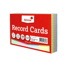 Silvine Record Cards 6x4 Ruled Assorted Colours - Office Connect 2018