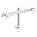 BRATECK 17"-32" Dual Monitor Heavy Duty Desk Mount Arm. Max Load 8kgs per Monitor. Rotate, Tilt and Swivel. Desk Clamp and Grommet Included. VESA 100x100,75x75 STOCK CLEARANCE SALE Up to 40% OFF