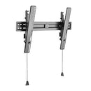BRATECK 37''-70'' Ultra-Slim tilt wall bracket. Max load: 35kg. VESA support up to: 620x420. Profile: 30mm. Curved display compatible. Colour: Black. - Office Connect 2018